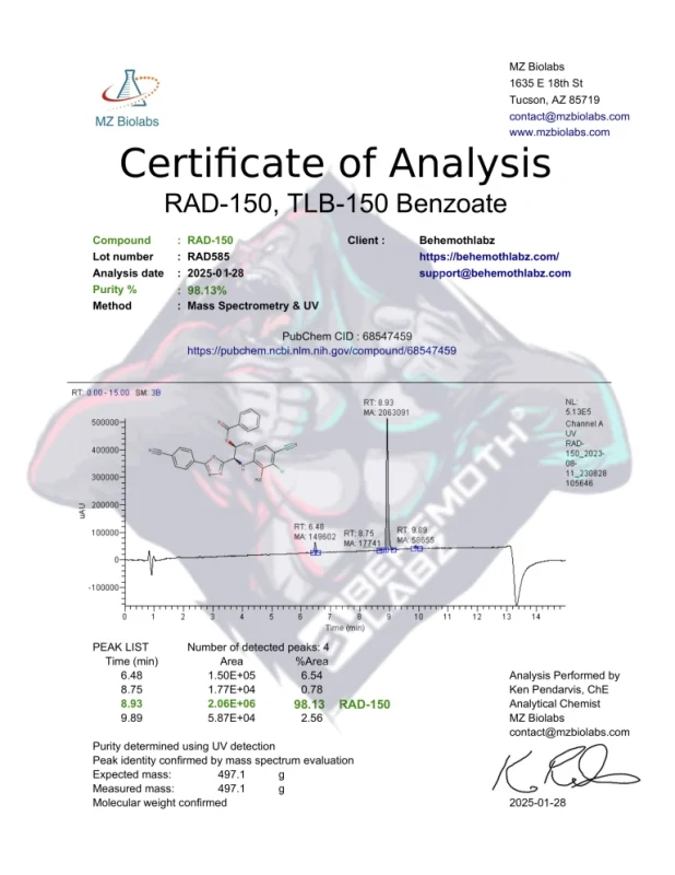 BEHEMOTH LABZ rad 150